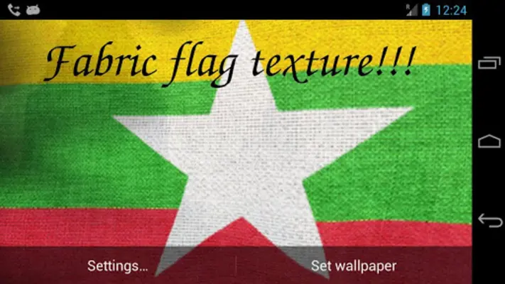 Myanmar Flag android App screenshot 2