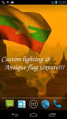 Myanmar Flag android App screenshot 4